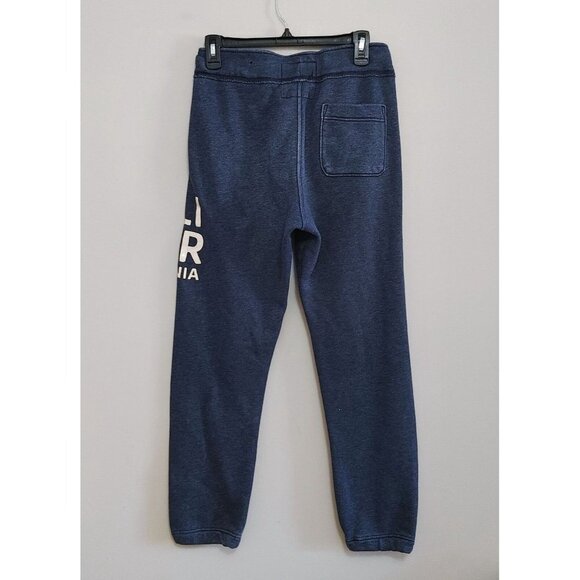 Hollister Men's  Joggers Size XS Blue Drawstring Elastic Waist Jogging Pants - Picture 2 of 3